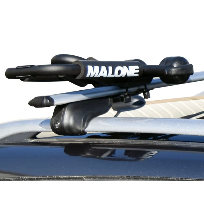 Malone Foldaway-J Kayak Carrier - Lightweight & Adjustable Kayak Roof Rack for Cars, SUVs & Trucks - Perfect for Outdoor Adventures, Camping & Water Sports