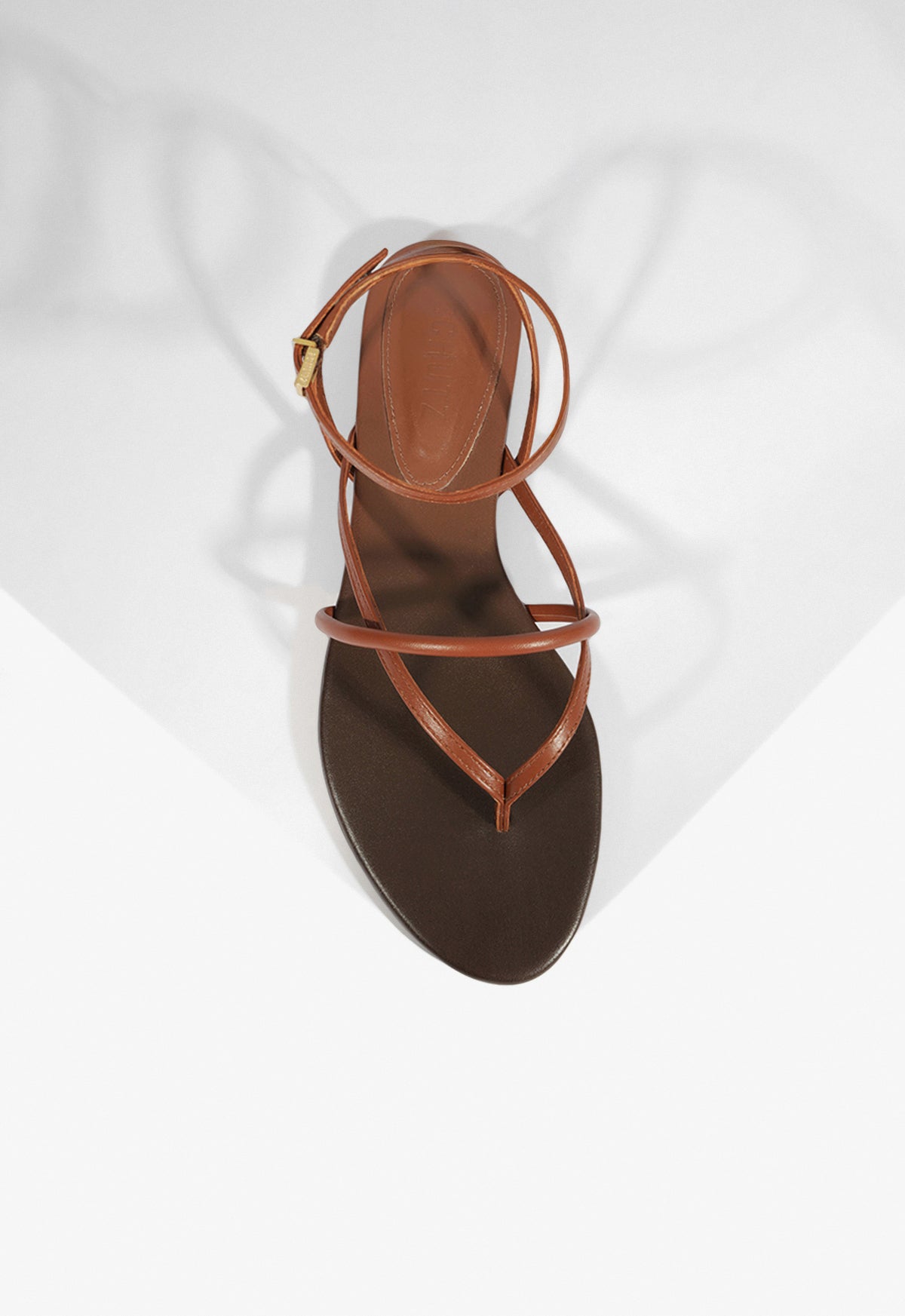 Diana Leather Sandal - Women's Comfortable Flat Sandals with 25mm Heel (S2211200140003) | Perfect for Beach, Vacation & Summer Outfits