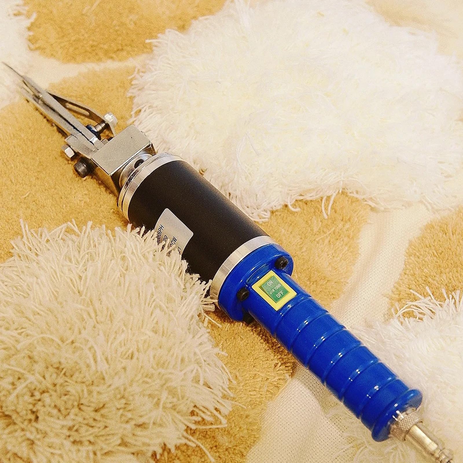 **Tuftech Electric Tufting Carpet Rug Carving Scissors – Professional Engraving & Trimming Modeling Scissors for DIY Tufting Art, Craft Supplies – Perfect for Home Decor, Rugs, Wall Hangings & Custom Projects**