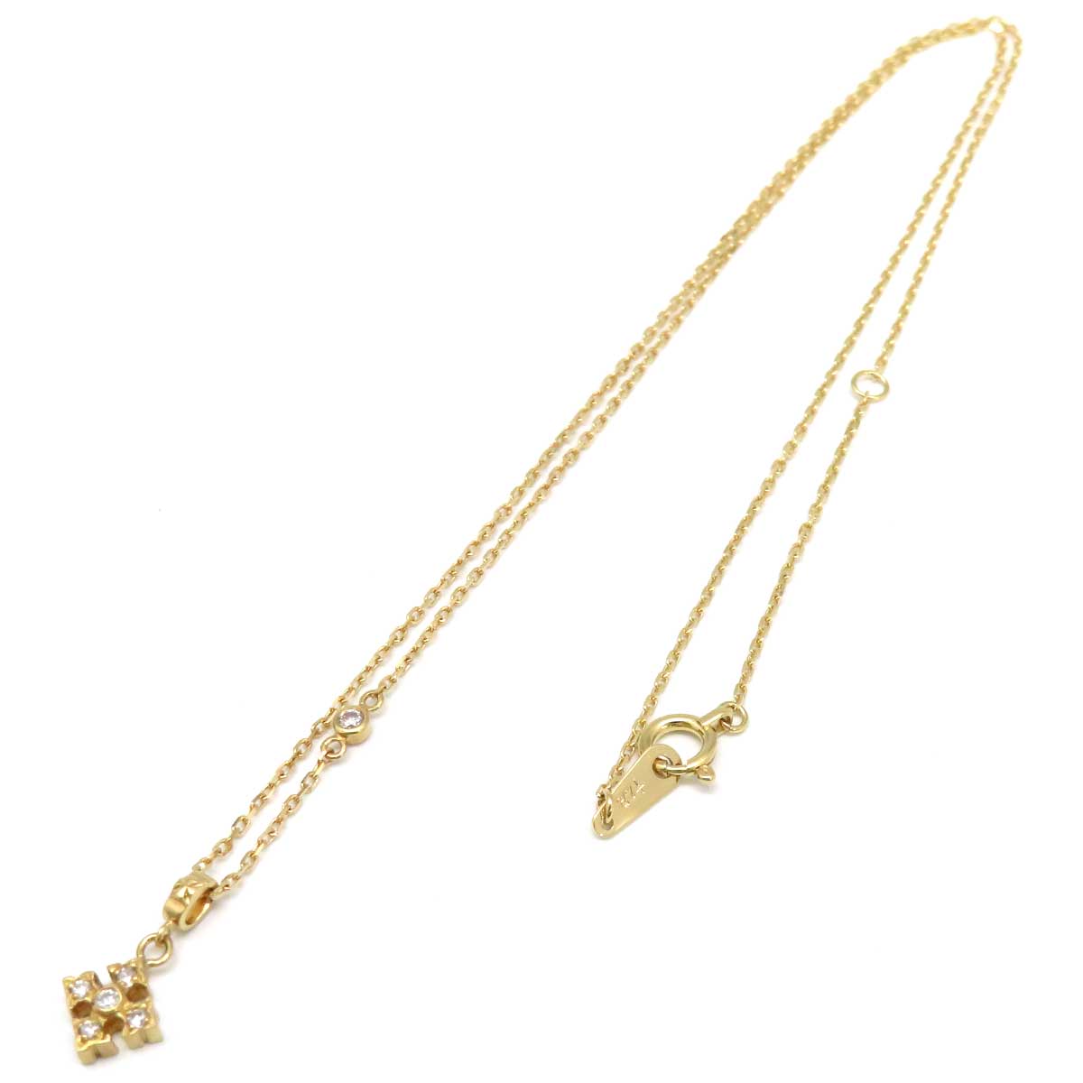 18K Gold Diamond Cross Pendant Necklace for Women - Elegant Religious Jewelry Gift for Christmas, Baptism & Special Occasions