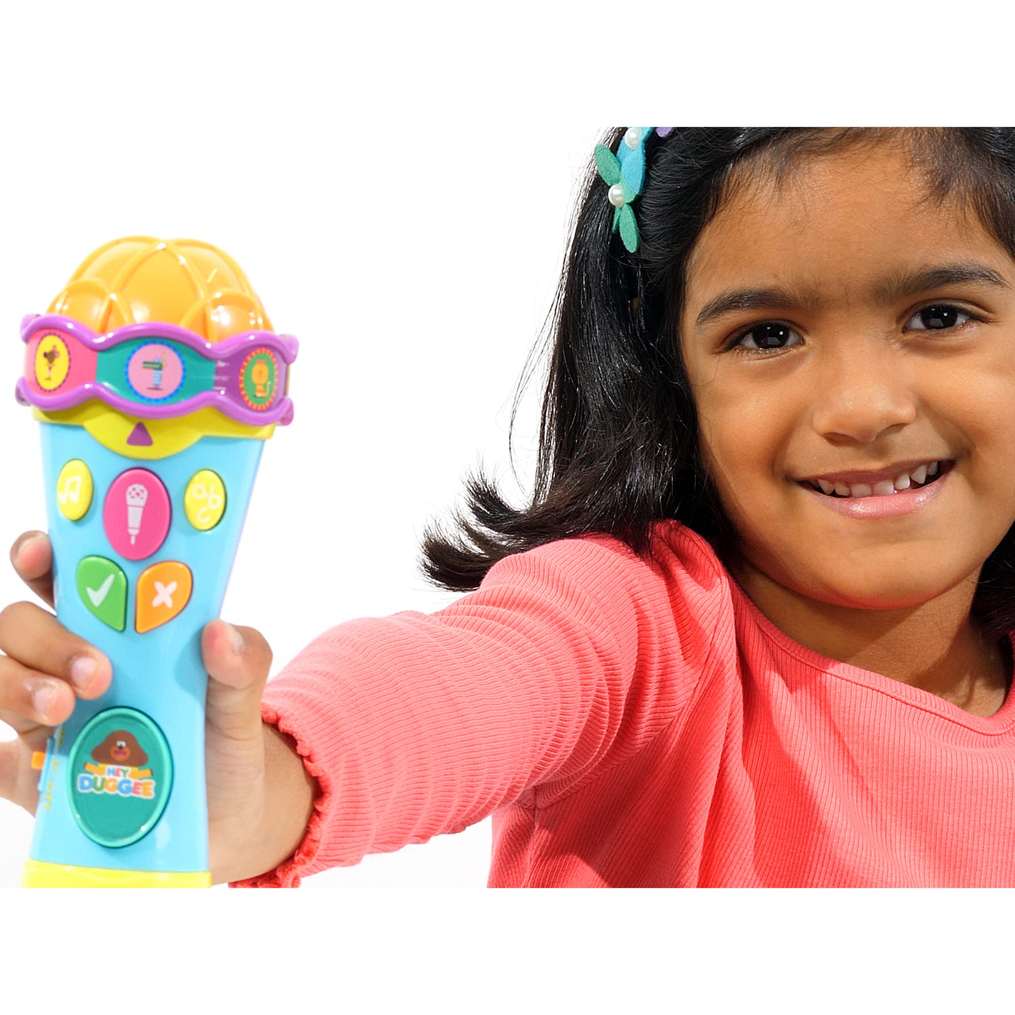 HD23 Kids Toy Microphone with Bluetooth & LED Lights - Wireless Singing Microphone for Children, Perfect for Karaoke, Birthday Parties & Family Gatherings