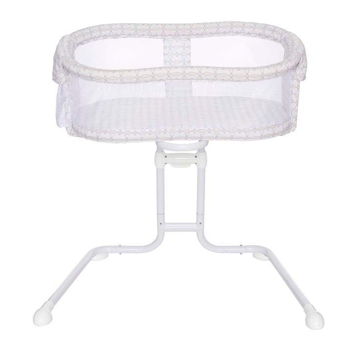 HALO Bassinest Glide Sleeper Baby Bassinet - Portable, Swivel, and Adjustable for Newborns - Perfect for Nursery, Bedside Co-Sleeping, and Nighttime Feeding