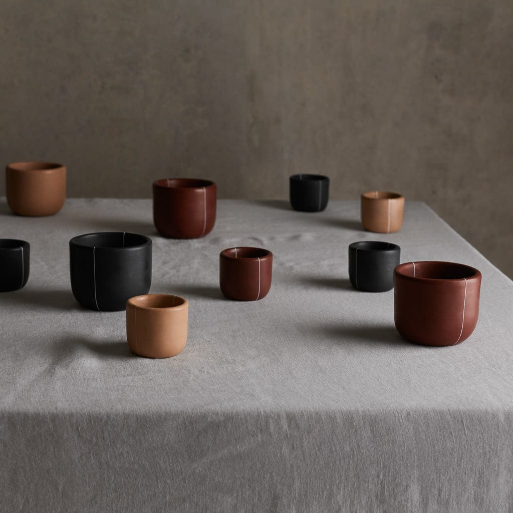 Premium Oro Espresso Cups Set of 4 - Italian Style Ceramic Coffee Cups for Espresso, Cappuccino & Latte - Perfect for Home, Office & Cafe Use