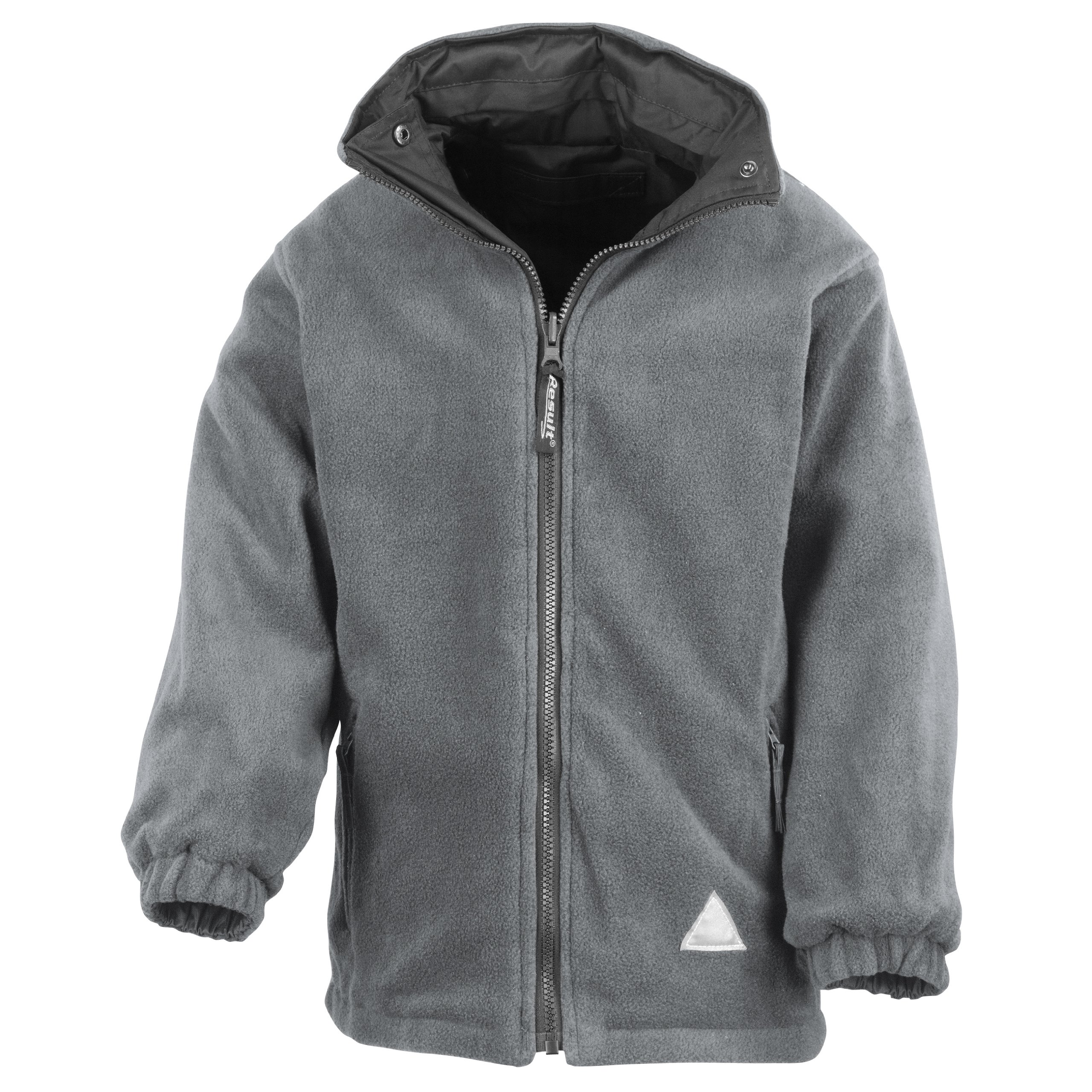 Kids Reversible Stormproof Fleece Jacket - Waterproof & Anti-Pilling - Perfect for Outdoor Play, Hiking & Cold Weather