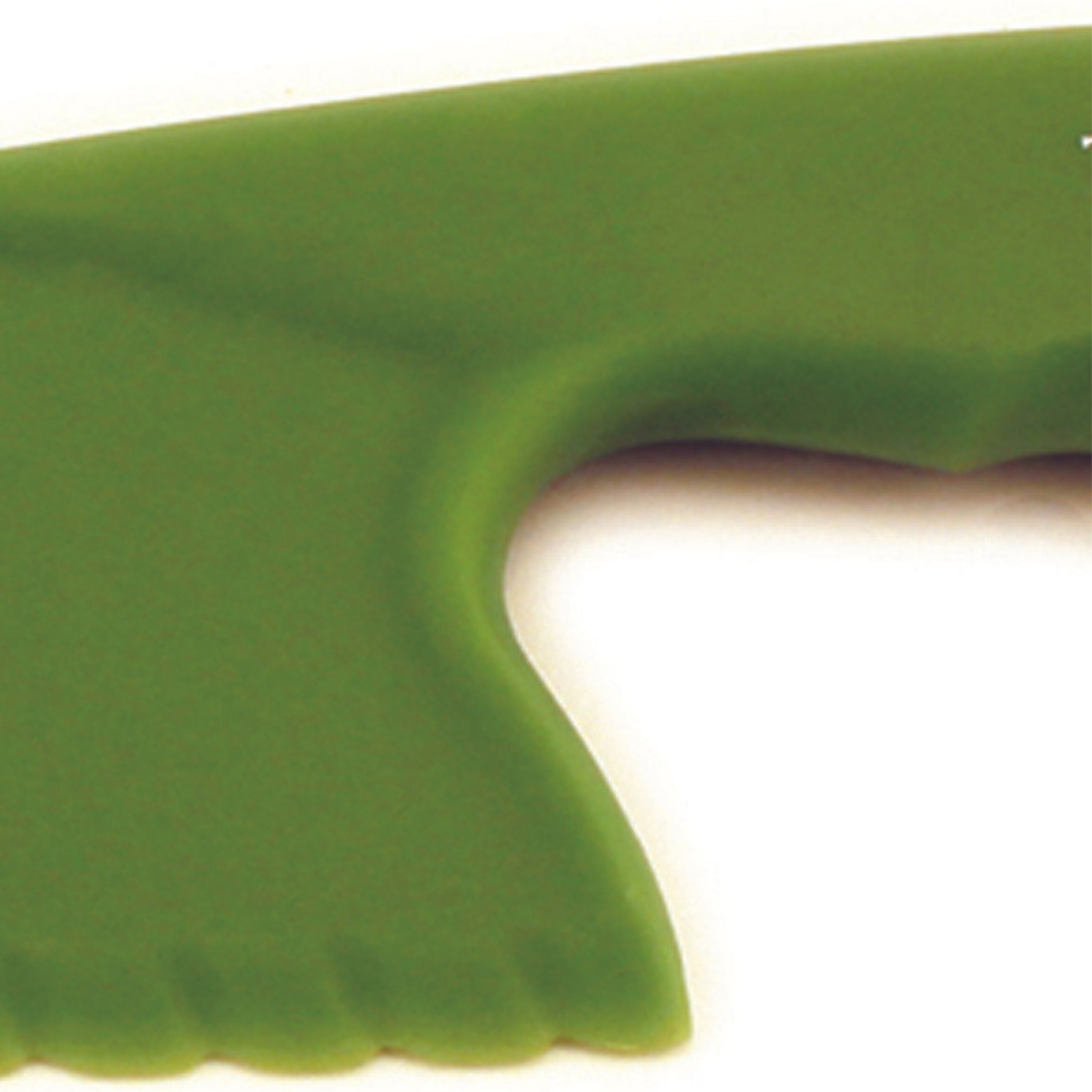 BergHOFF TFK Green Lettuce Knife - 7 Inch Plastic Lettuce Cutter for Salads, Vegetables & Fruits | Perfect for Kitchen, Picnics & Food Prep