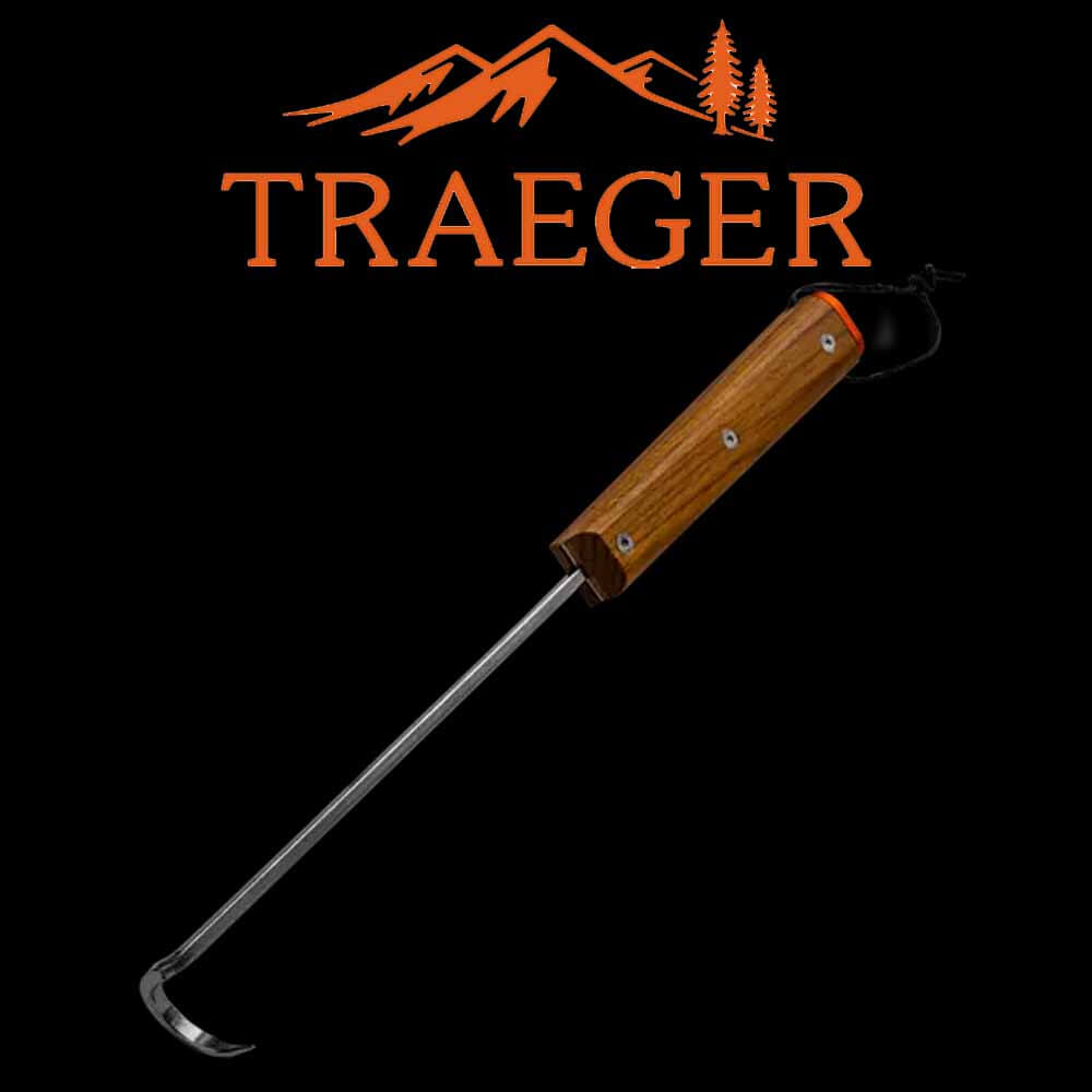 Traeger BBQ Pig Tail - Premium Smoker Accessory for Grilling & Smoking - Perfect for Backyard BBQs, Camping & Outdoor Cooking