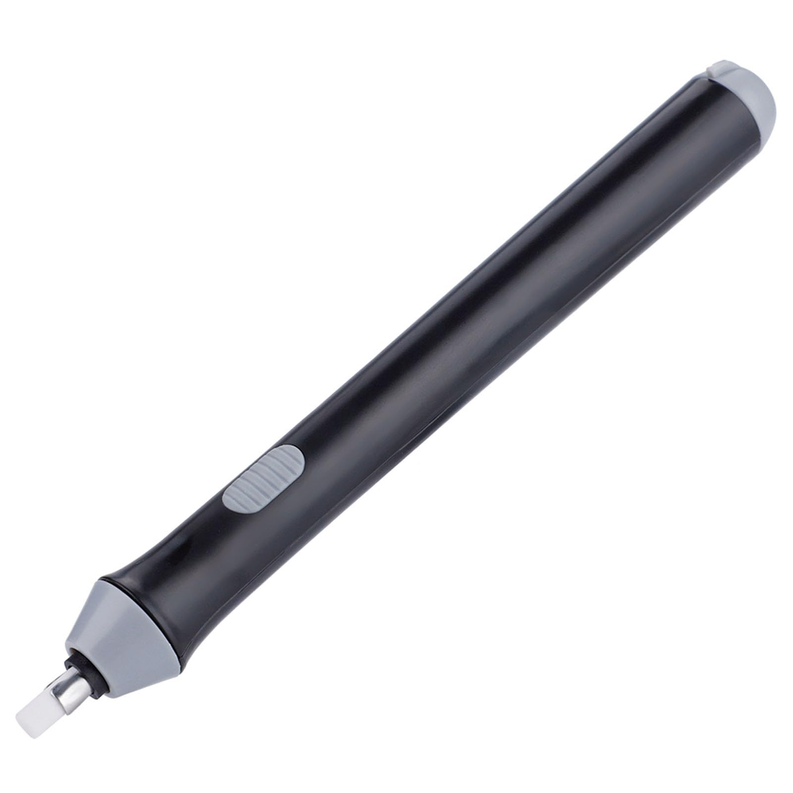 Tenwin Electric Eraser - Battery Operated Automatic Pencil Eraser for Artists & Drafting with 22 Refills (Black) | Perfect for Sketching, Drawing & Professional Artwork