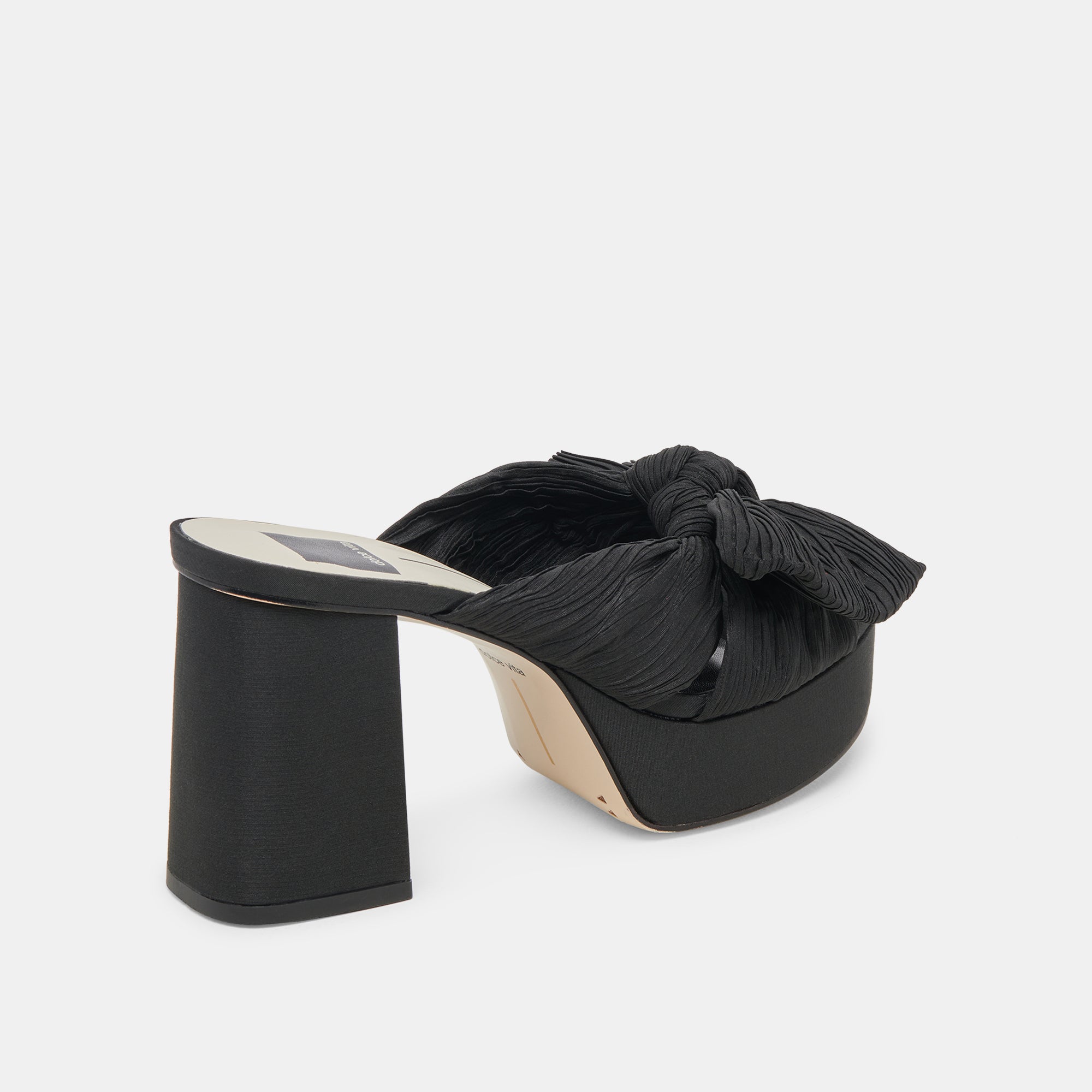BLARE ONYX SATIN HEELS for Women - Elegant High Heel Pumps for Parties, Weddings & Evening Events - Comfortable Dress Shoes with Stylish Design