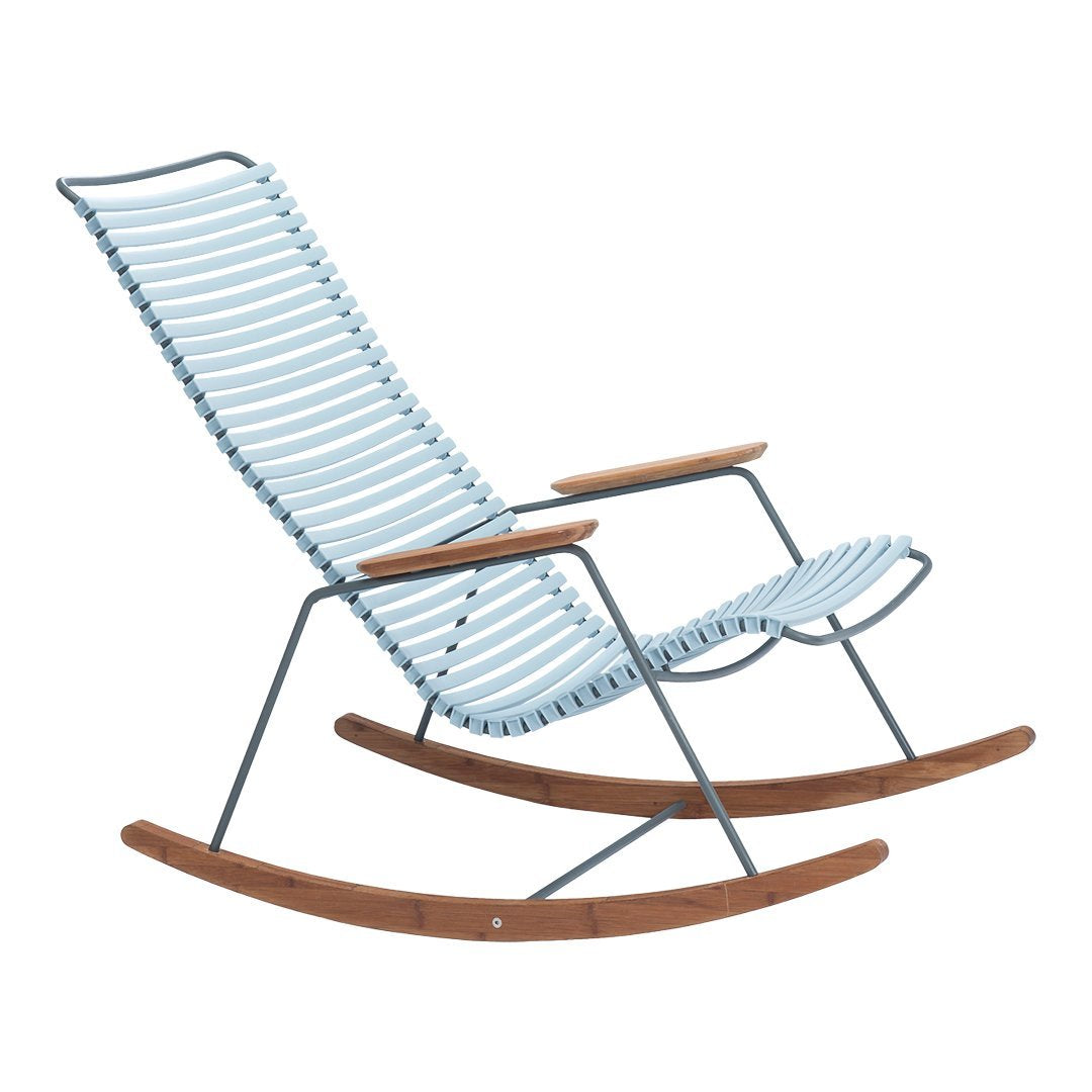 Best Outdoor Rocking Chair for Patio, Garden & Backyard - Durable All-Weather Wicker Furniture with Cushions - Perfect for Relaxing, Reading & Enjoying Nature