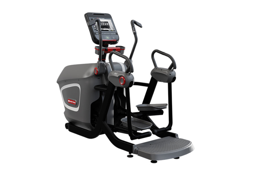 Star Trac 8 Series VersaStrider Elliptical Machine - Premium Commercial Grade Cardio Equipment for Home & Gym Use - Perfect for Low-Impact Full-Body Workouts and Weight Loss Training