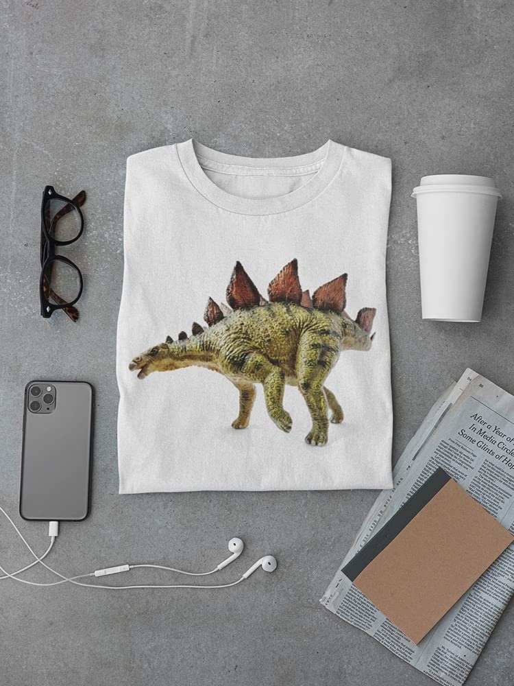 Smartprints Stegosaurus Graphic T-Shirt for Men - Stylish Dinosaur Print Tee for Casual Wear, Street Fashion & Everyday Outfits