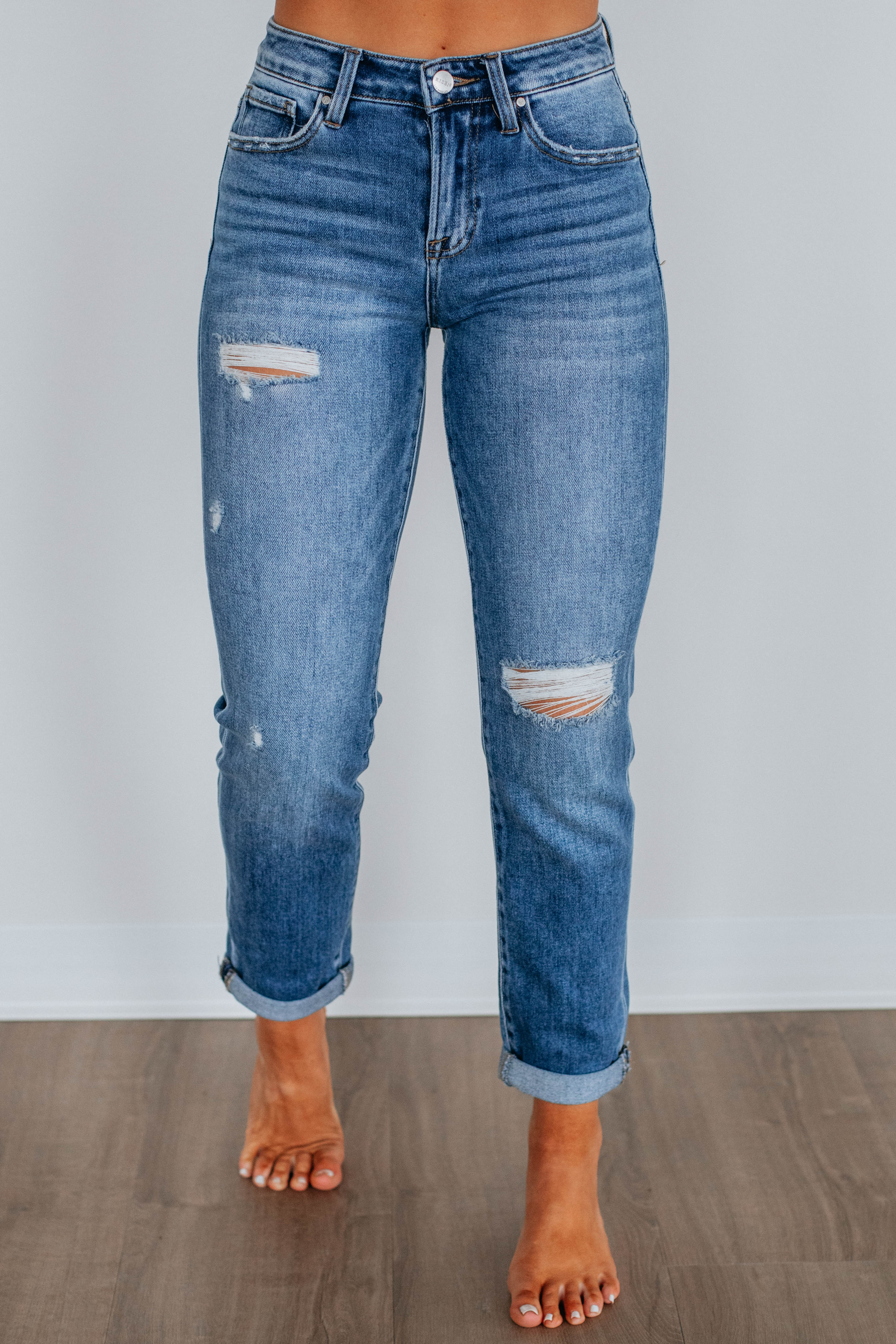 Cecile Risen Women's High Waist Skinny Jeans - Stretch Denim Pants for Everyday Comfort | Perfect for Work, Casual Outings & Date Nights