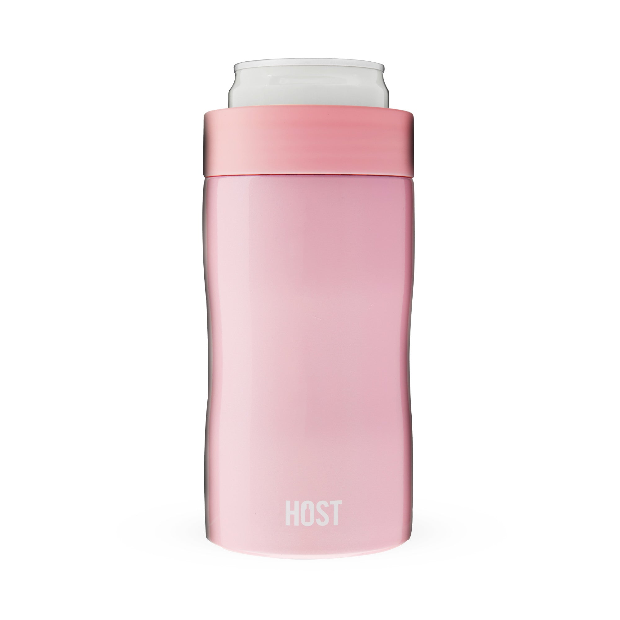 HOST Slim Can Cooler - Insulated Peony Design for Beer & Soda Cans - Perfect for Pool Parties, BBQs & Outdoor Events