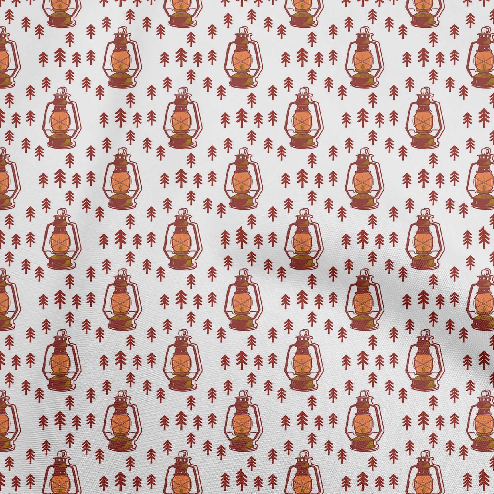 oneOone Viscose Chiffon Orange Fabric - 42 Inch Wide Printed Sewing Material for Halloween Lamps, Quilting Supplies & DIY Projects | Perfect for Costumes, Home Decor and Crafting