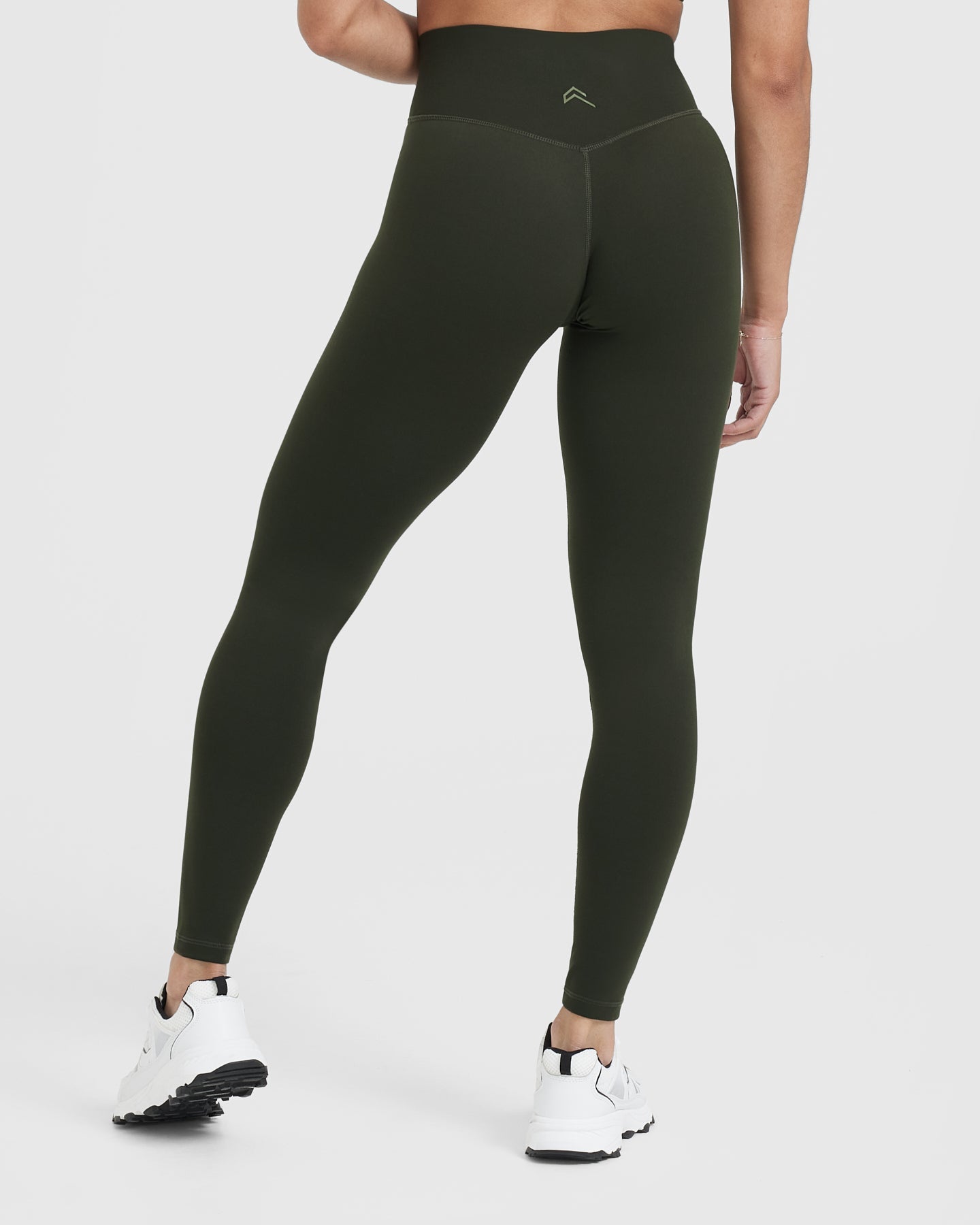 Timeless High Waisted Leggings for Women - Comfortable Khaki Yoga Pants with Tummy Control | Perfect for Workout, Yoga & Everyday Wear