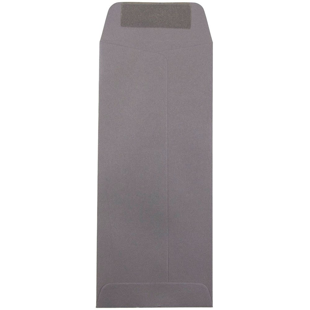 JAM PAPER #10 Business Envelopes Premium Quality - 4 1/8 x 9 1/2 Inches - Dark Grey - Bulk Pack of 500 - Perfect for Mailing, Office Correspondence & Legal Documents