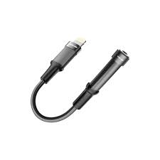 Green Lion Lightning to 3.5mm Aux Audio Adapter - 12CM Black Cable for iPhone Headphones - Perfect for Car, Home & Travel Use