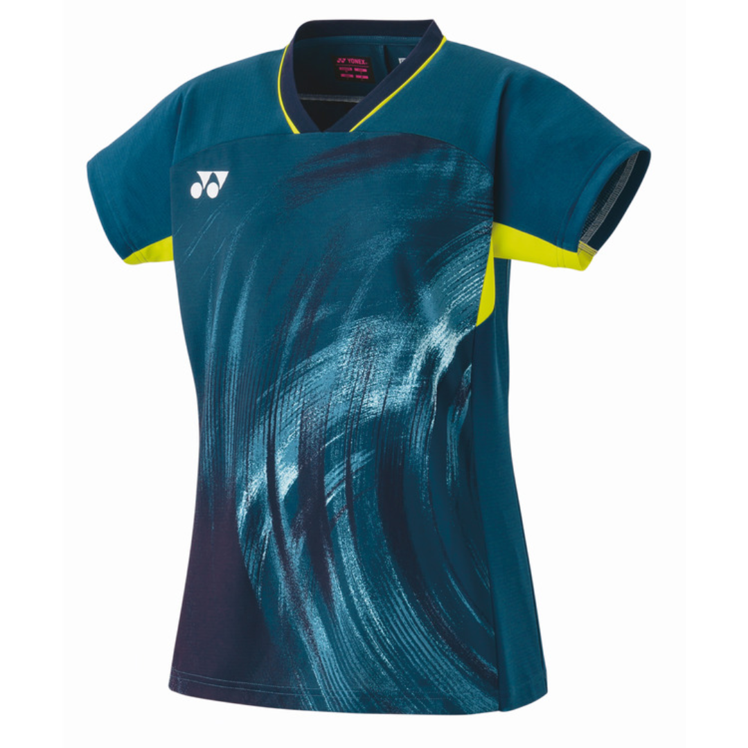 Yonex 20769 Women's Crew Neck T-Shirt - Breathable Comfort Fit Athletic Top for Tennis, Running & Casual Wear