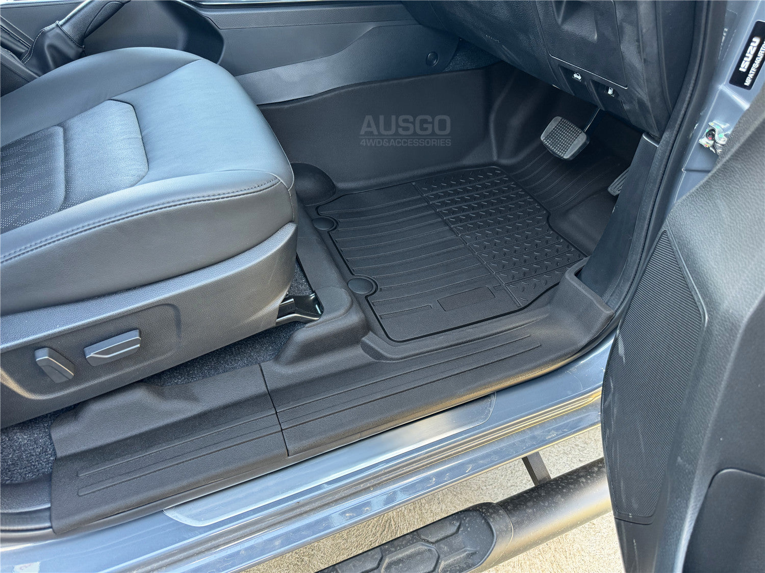 Premium 7D Injection Floor Mats for Mazda BT-50 BT50 Dual Cab 2020-2024 - Custom Fit All-Weather Car Mats for Trucks & SUVs - Perfect for Off-Roading, Daily Commute & Family Adventures