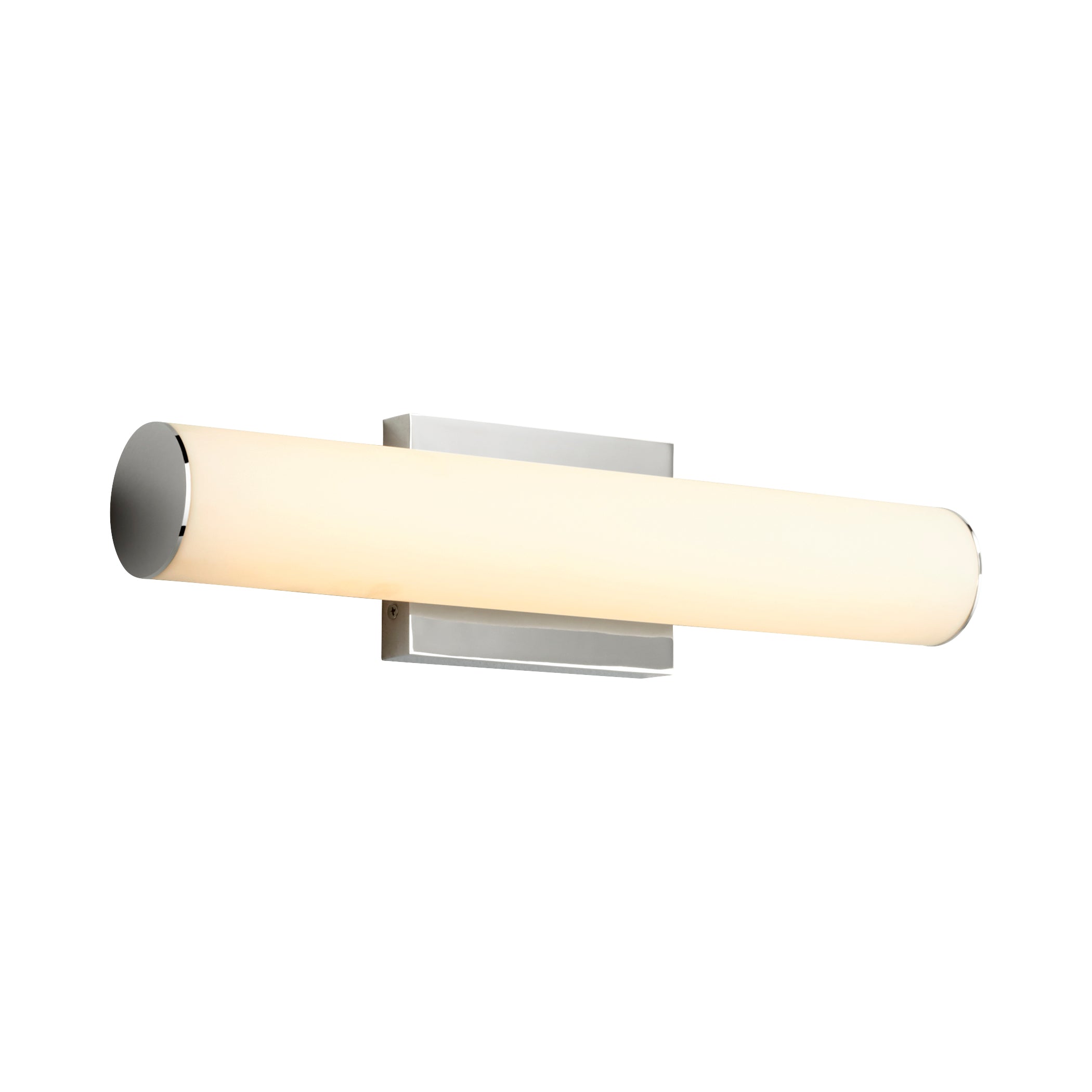 Oxygen Fugit 3 5011 20 Modern Vanity Mirror with Polished Nickel Frame - Perfect for Bathroom, Bedroom & Dressing Room Makeup Station