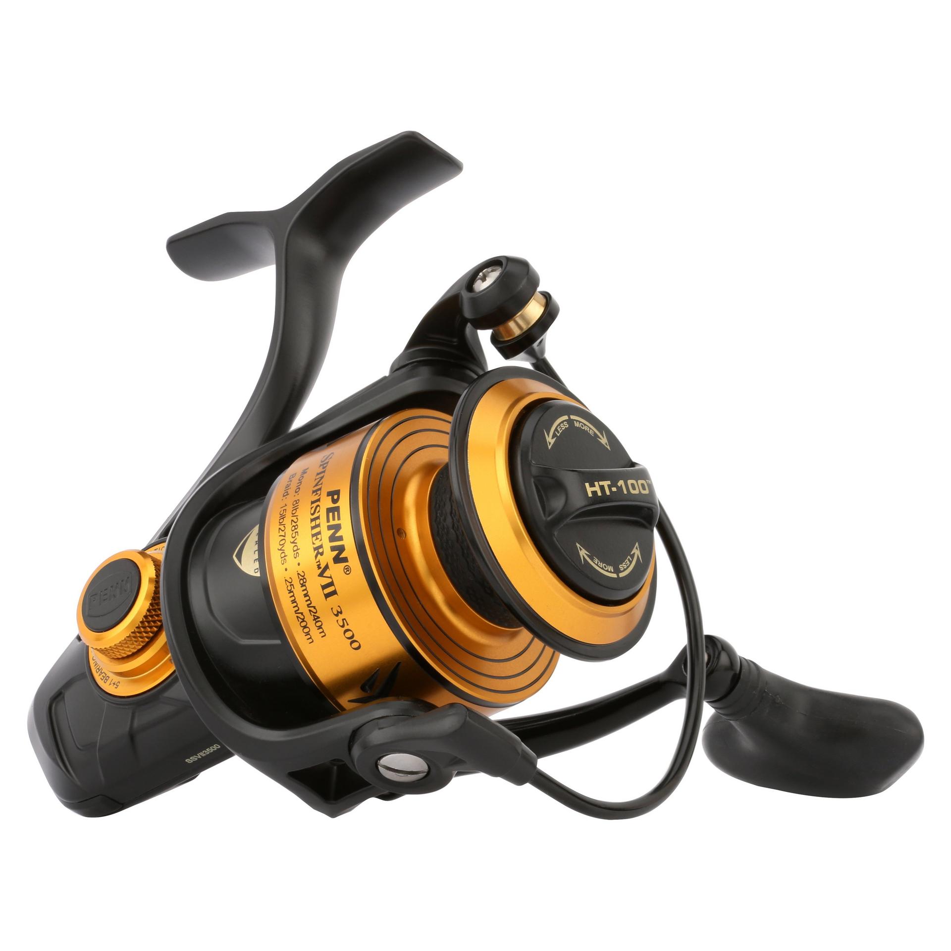 Penn Spinfisher VII Spinning Fishing Reel - Saltwater & Freshwater Resistant, Smooth Drag System - Perfect for Surf Fishing, Pier Fishing & Offshore Angling