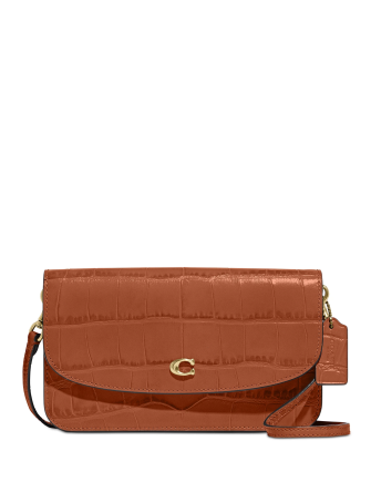 Coach Embossed Croc Hayden Crossbody Bag - Genuine Leather Shoulder Purse for Women | Perfect for Everyday Use, Work & Date Nights
