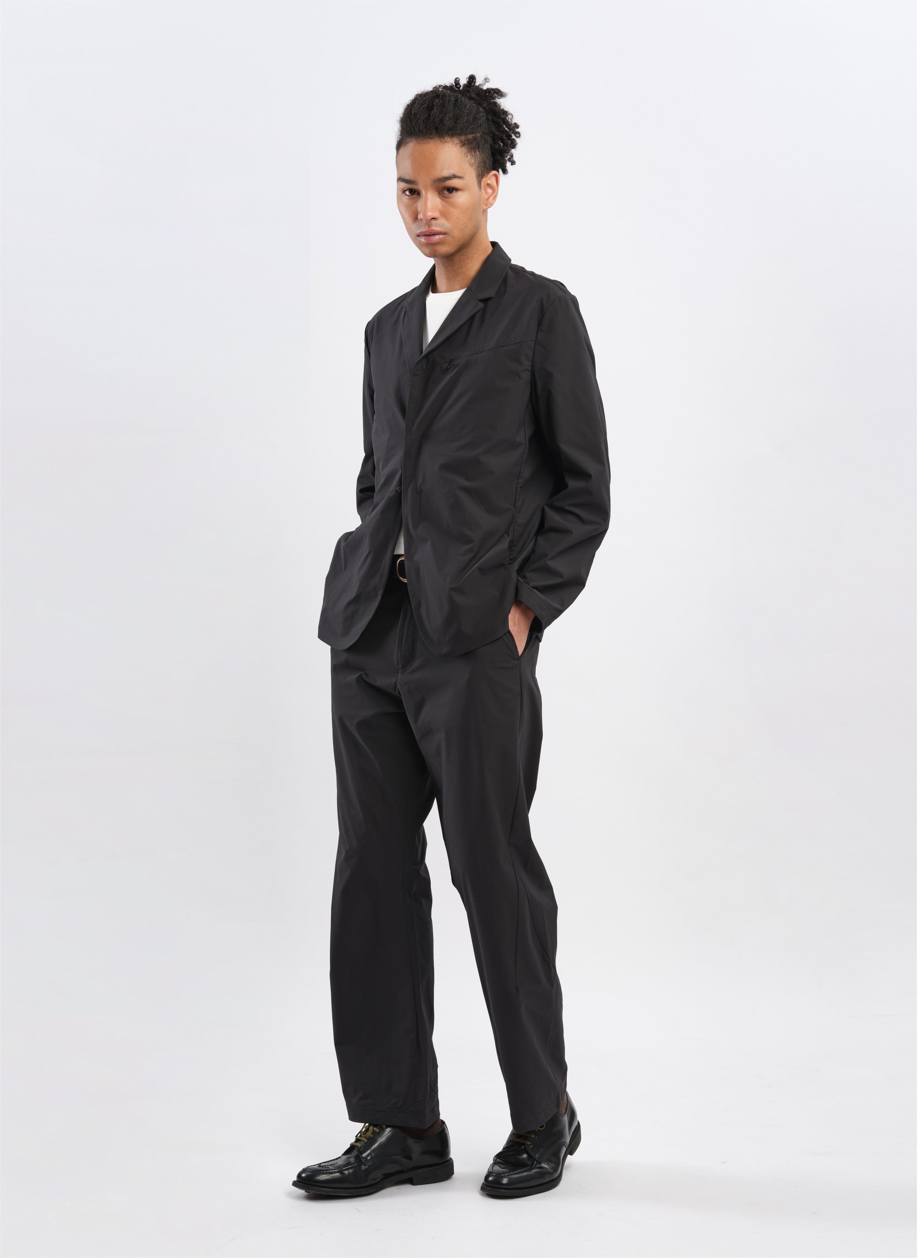 Stylish Mini RipStop Business Pack Slim Tapered Pants for Men - Lightweight Travel & Office Work Pants