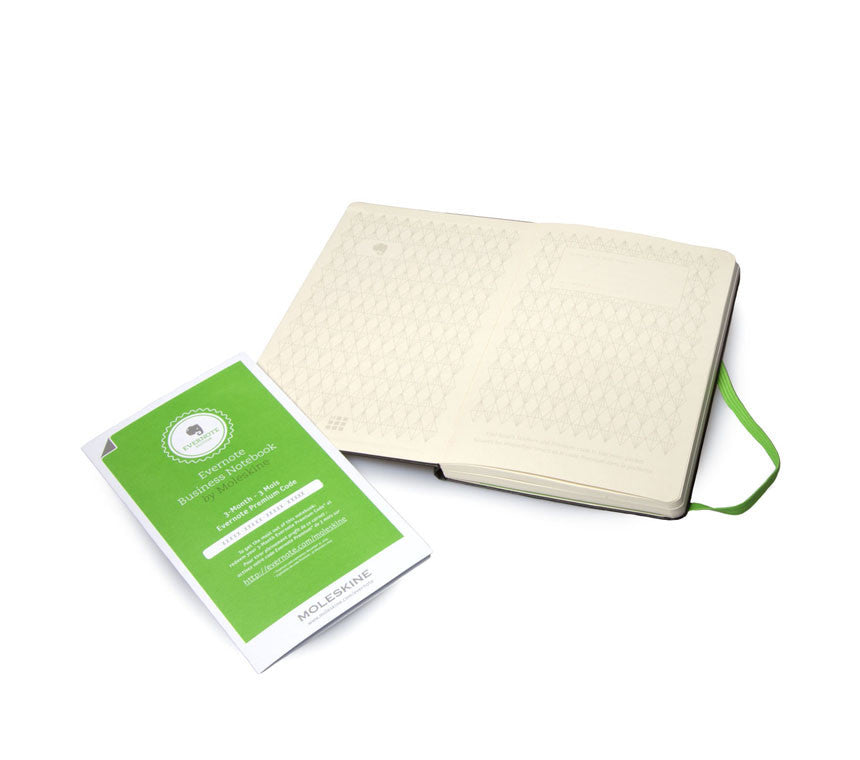 Moleskine Evernote Business Notebook with Smart Stickers - Extra Large Hardcover Journal for Professionals | Perfect for Meetings, Note-Taking & Productivity Tracking