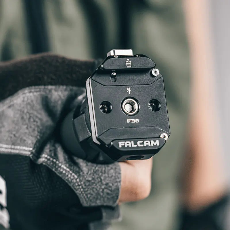 Ulanzi Falcam F38 Multi-Hole Quick Release Base Plate 3364 - Compatible with DSLR, Mirrorless Cameras & Tripods - Perfect for Vlogging, Photography & Video Shooting