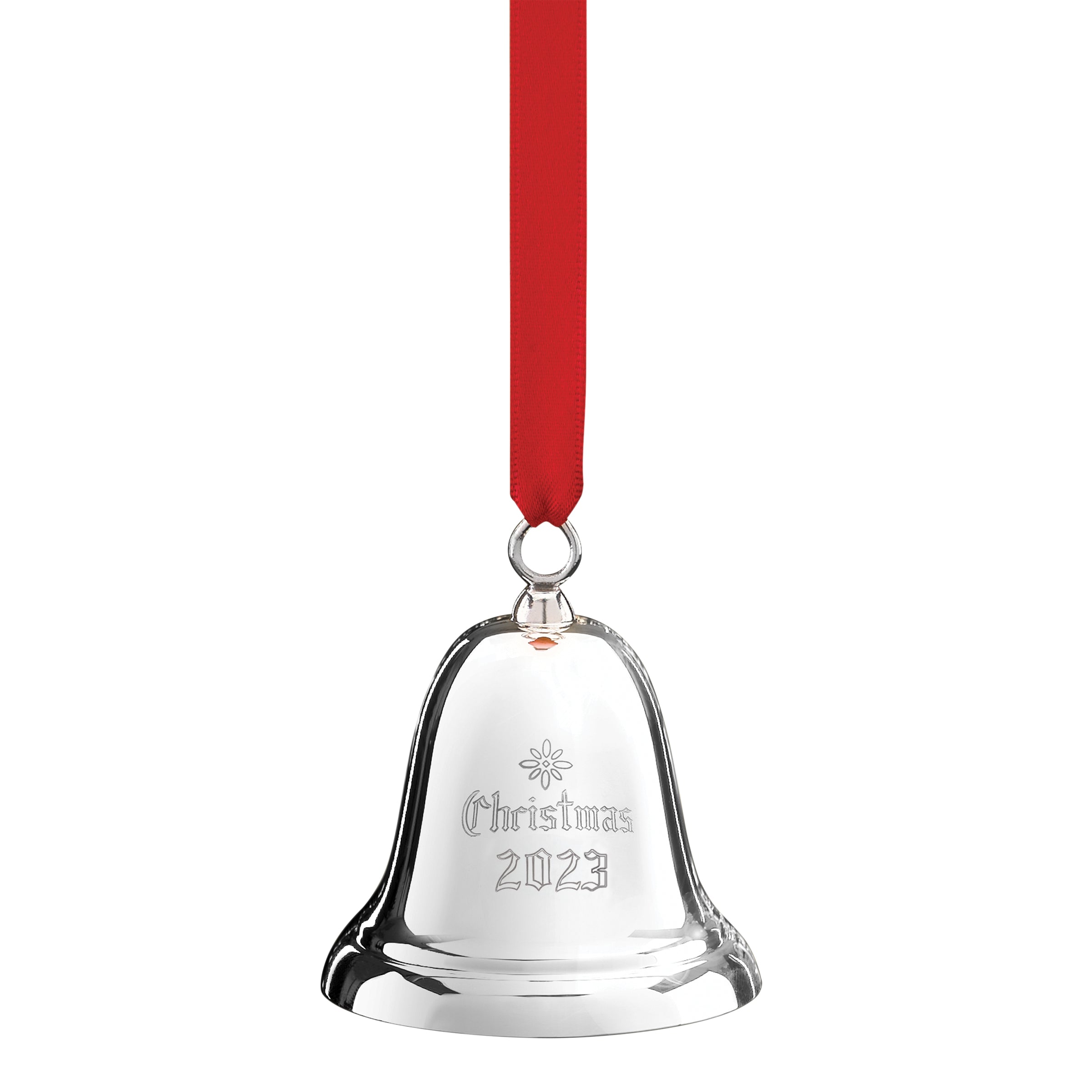 2023 39th Annual Christmas Sterling Silver Bell Ornament - Handcrafted Holiday Decoration for Tree, Gift & Festive Home Decor