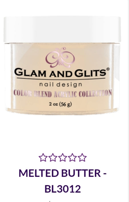 Glam and Glits Color Blend Collection Vol.1 BL3012 - 2 oz Melted Butter Nail Polish for Professional Salon & Home Manicure