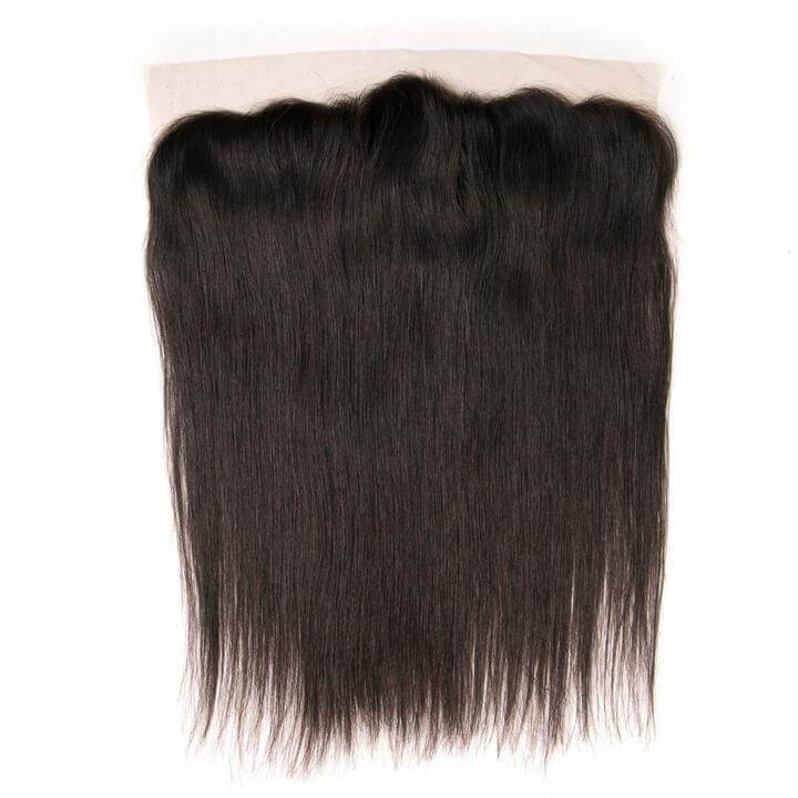 1 Piece Virgin Human Hair 13x4 Lace Frontal - Medium Brown 10-20 Inches | Natural Looking Hairline for Wigs & Extensions | Perfect for Daily Wear, Parties & Special Occasions