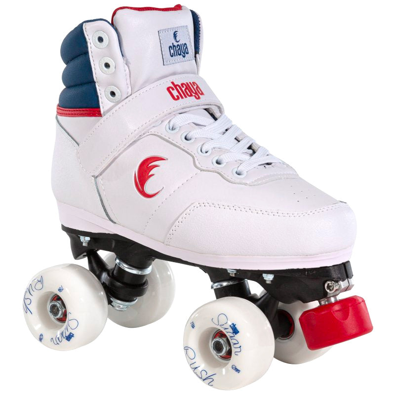 Chaya Jump 2.0 Roller Skates for Women & Men - High Performance Outdoor/Indoor Quad Skates with Adjustable Toe Stop - Perfect for Rink, Park, and Street Skating