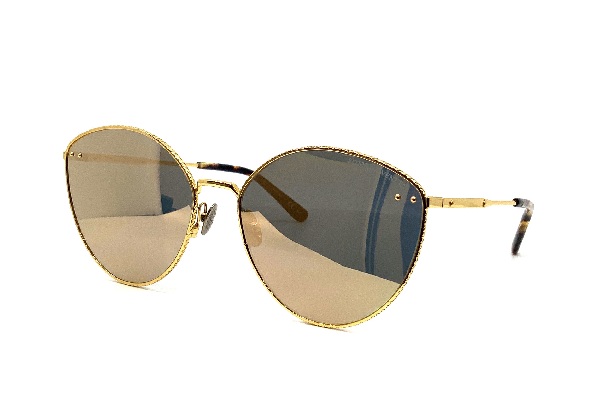 Bottega Veneta BV0259S Sunglasses (003) - Luxury Polarized UV Protection for Men & Women - Perfect for Outdoor Activities, Travel, and Fashion Accessories
