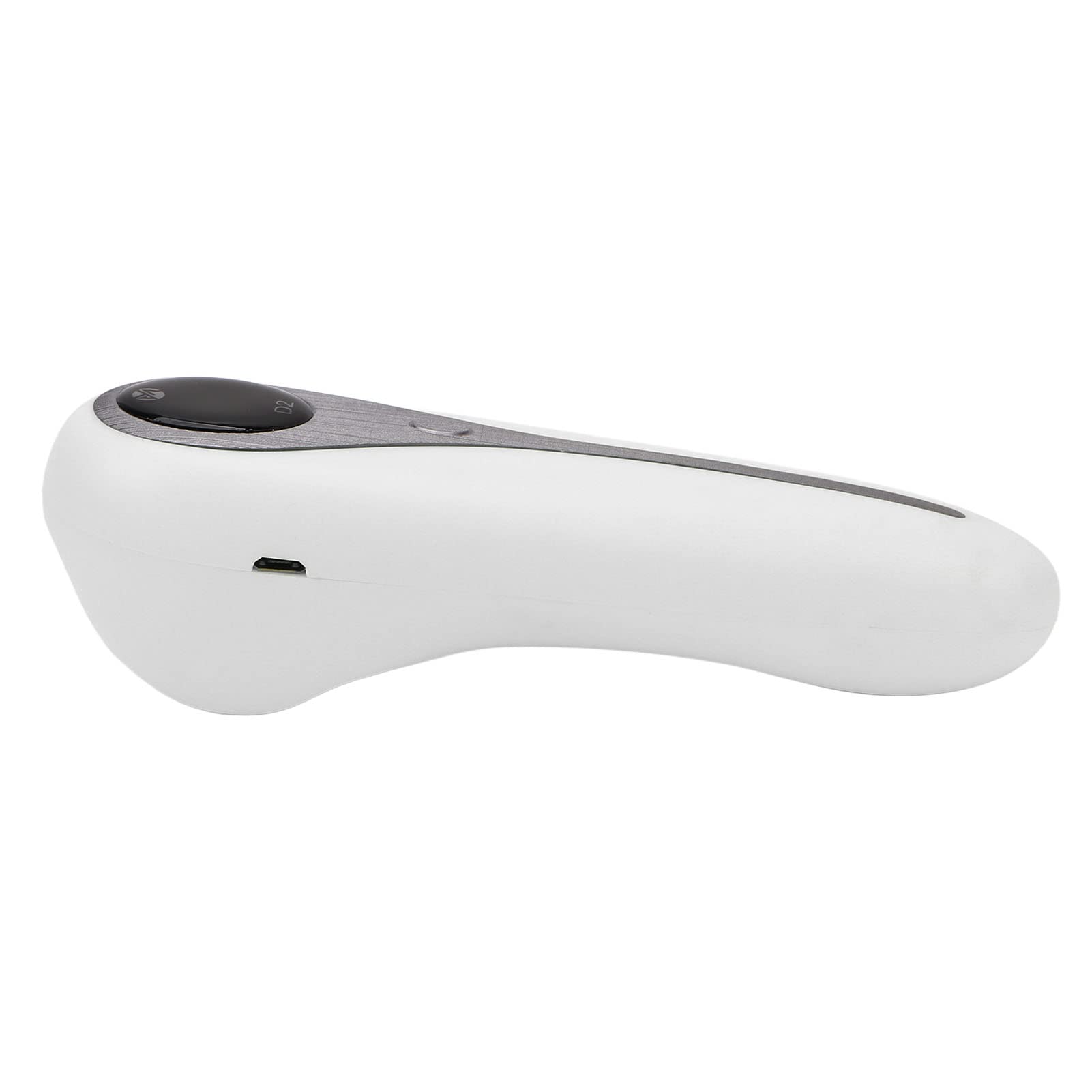 EXCLUZO Professional UV Nail Dryer - 600mAh Portable Handheld LED Nail Lamp with 3 UV Lights for Gel Polish Curing - Perfect for Home & Salon Manicures (White)