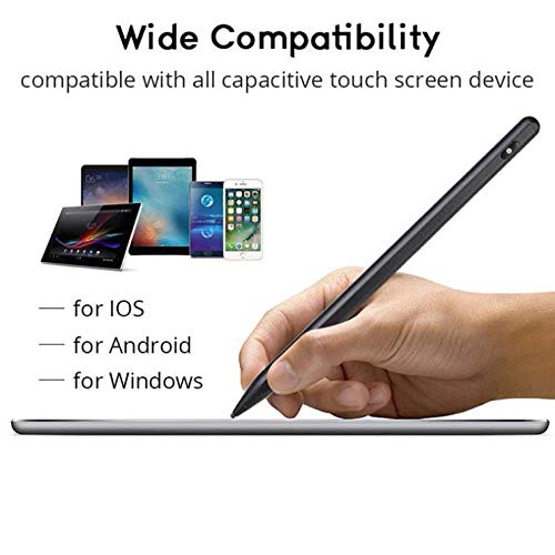 Premium Active Stylus Pen - Rechargeable Digital Capacitive Touch Screen Pen with Palm Rejection Technology | Compatible with iPhone 13/13 Mini/13 Pro/13 Pro Max | Perfect for Drawing, Note-Taking & Professional Design Work