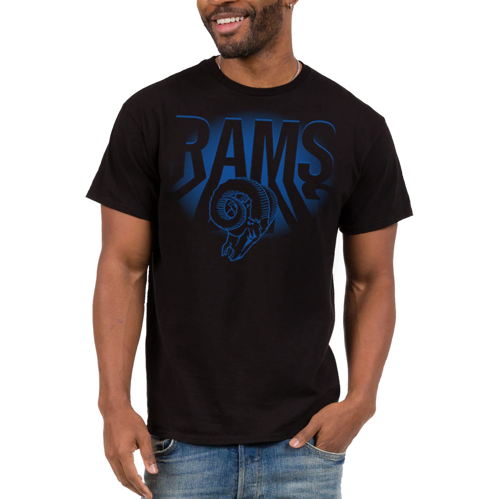 NFL Officially Licensed Short Sleeve Fan T-Shirt for Men & Women - Team Spotlight Collection by Junk Food Clothing | Game Day Outfit, Sports Bar Wear, Casual Street Style