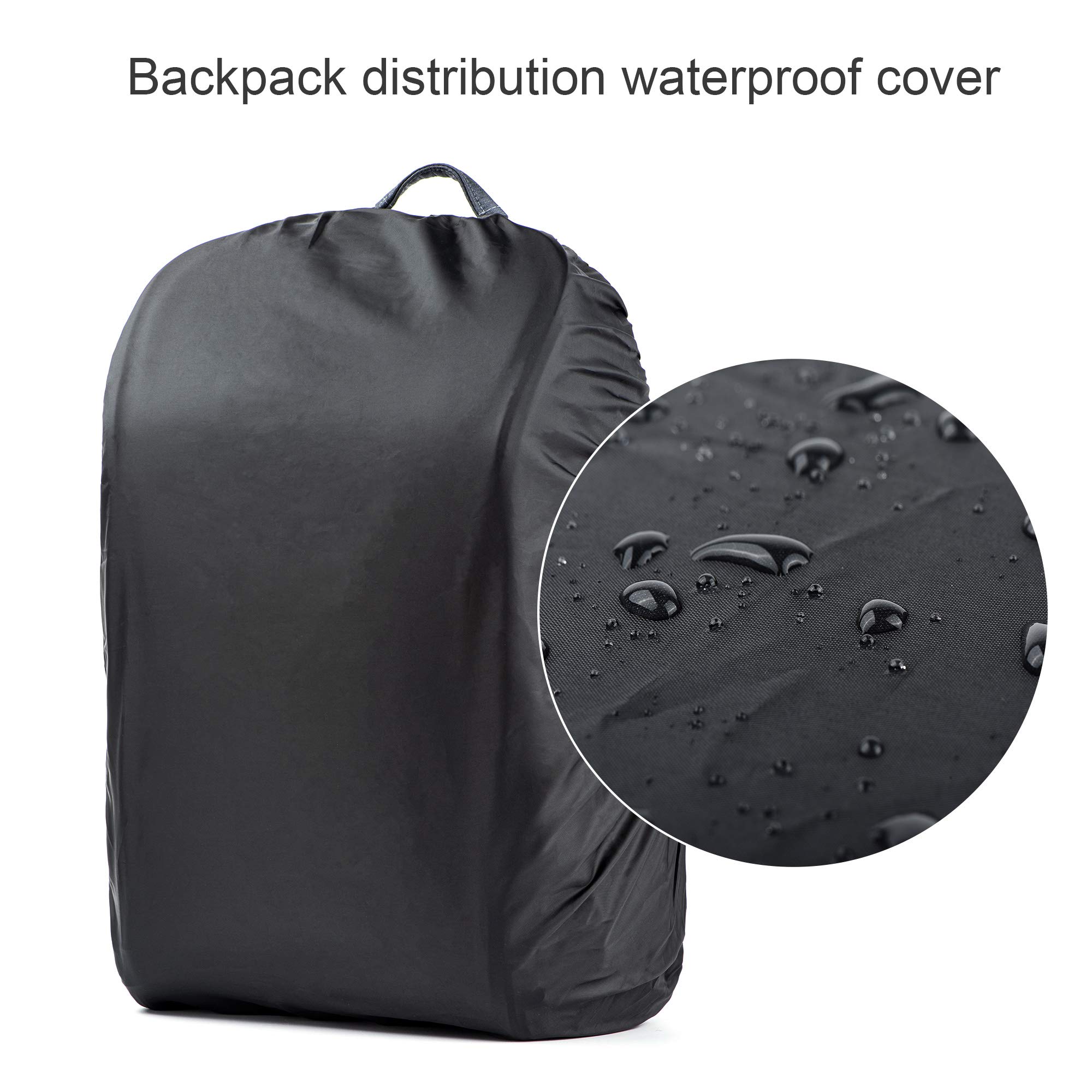 TOPCHANCES Waterproof Folding Backpack for DJI FPV Combo - Lightweight Drone Shoulder Bag with Decompression Design, Compatible with DJI FPV Fly Accessories (Grey) - Perfect for Travel, Hiking & Aerial Photography