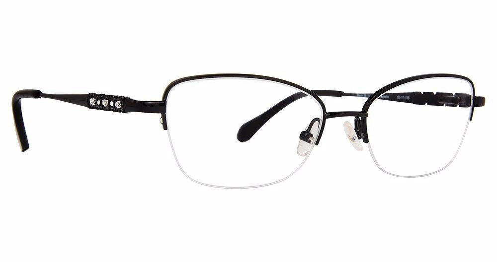Badgley Mischka BMPIERRETTE Women's Fashion Eyeglasses - Stylish Designer Frames for Everyday Wear & Office Use