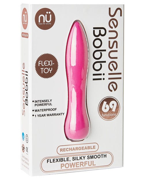 Bobbii Vibrator - 69 Powerful Settings, Waterproof Silicone Massager for Women & Couples | Perfect for Travel, Shower & Sensual Play