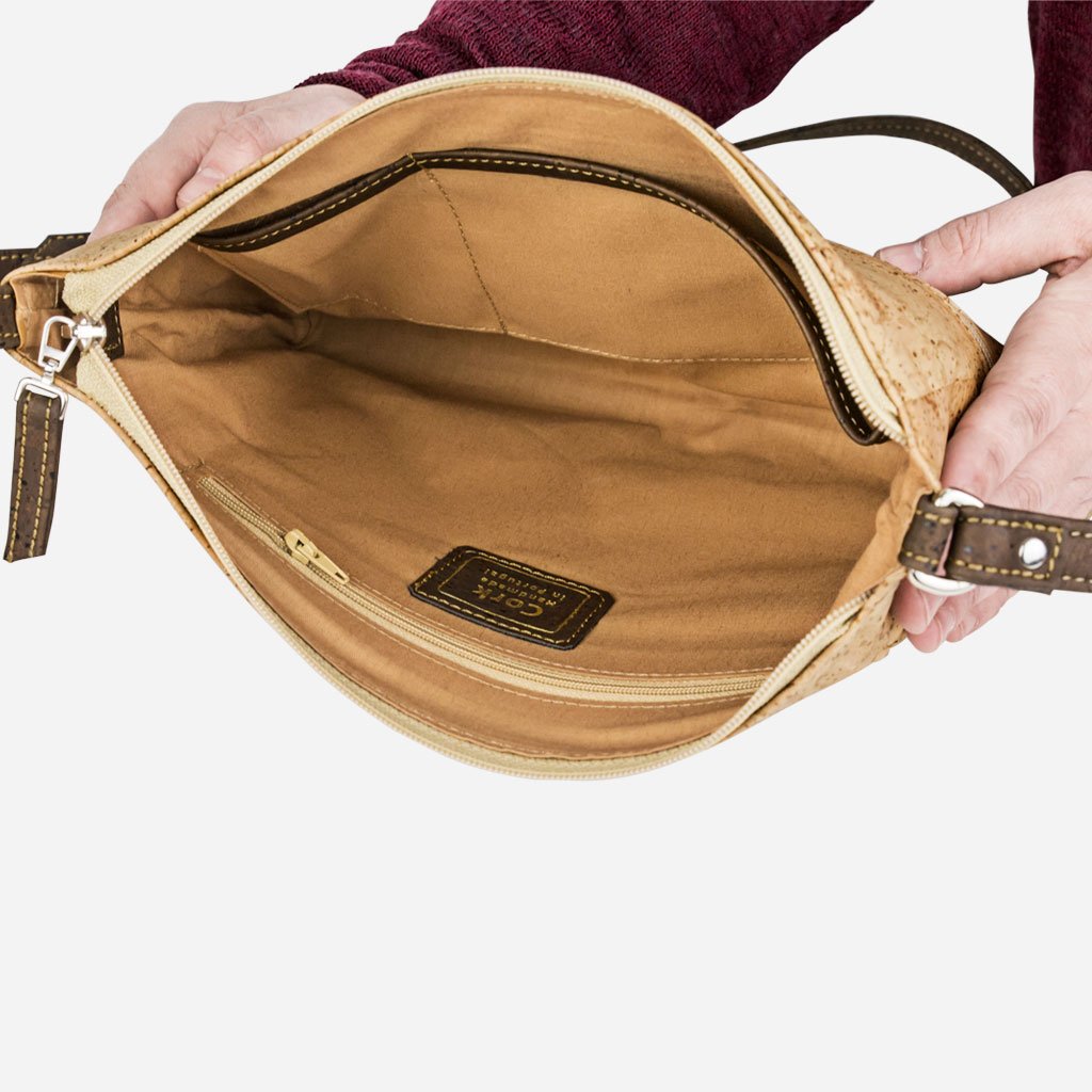 Stylish Vegan Leather Crossbody Purse for Women | Handmade in Portugal | Perfect for Everyday Use, Travel & Casual Outings
