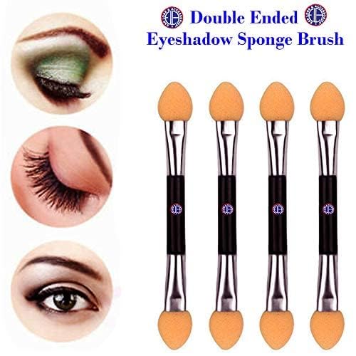 4-Piece Eyeshadow & Nail Art Brush Set for Makeup & Nail Care