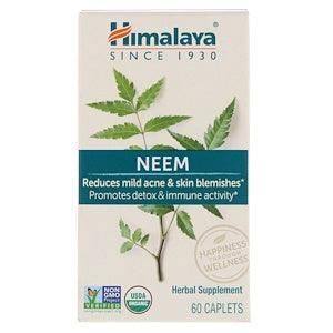 Himalaya Neem 60 Capsules - Natural Immune Support & Skin Health Supplement | Supports Detox & Clear Skin | Daily Wellness for Men & Women