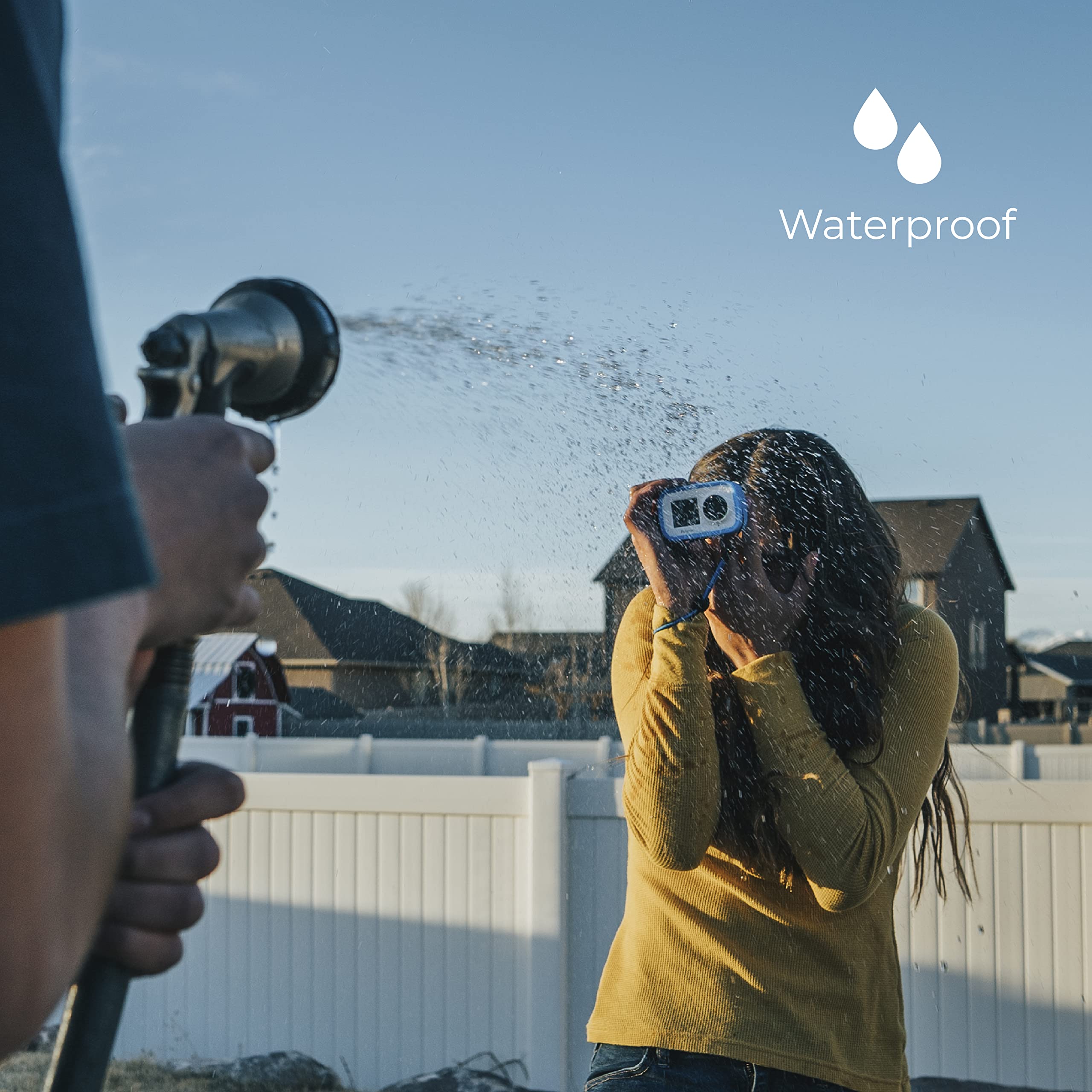 **Polaroid Dual Screen WiFi Action Camera 4K 18MP - Waterproof Sports Camera with Rechargeable Battery & Mounting Kit - Perfect for Vlogging, Sports, Travel, Home Videos & Outdoor Adventures**