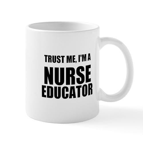 White - Trust Me, Im A Nurse Educator Mugs