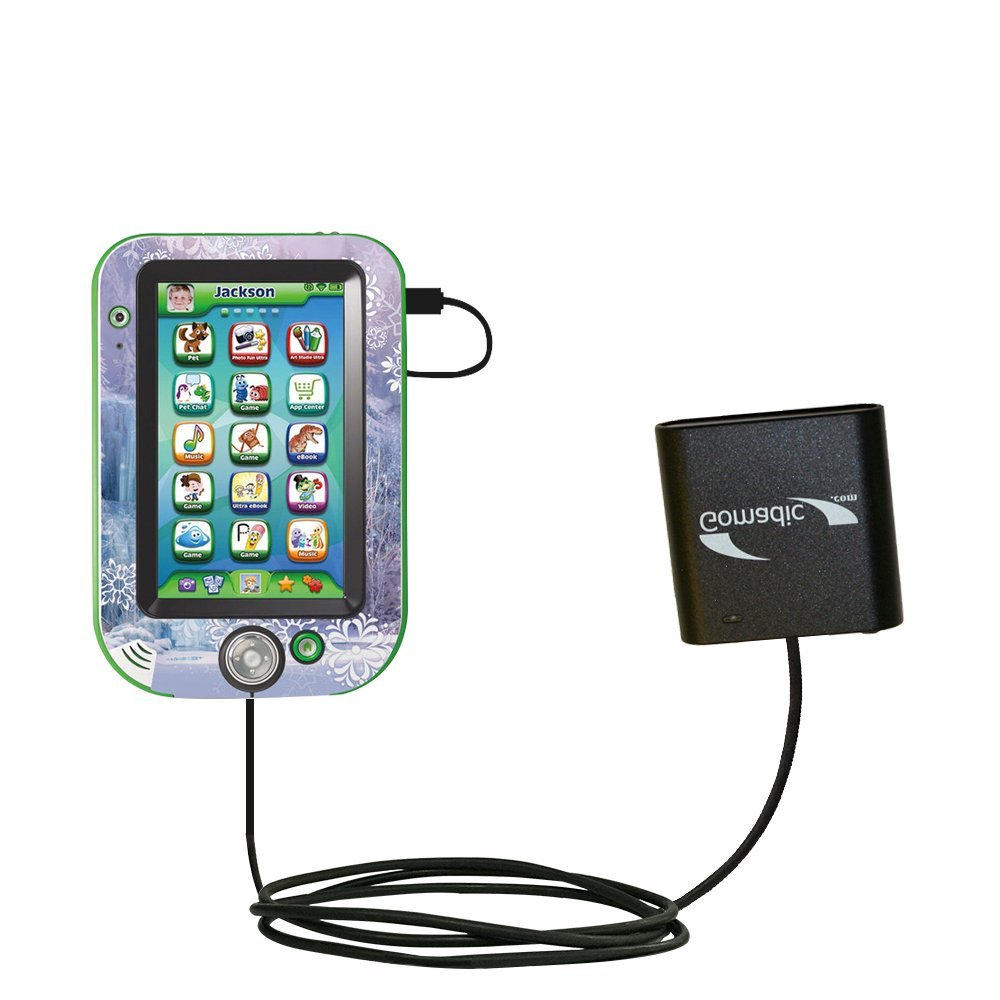 Portable AA Battery Charger with Gomadic TipExchange - Emergency Power Extender for LeapFrog LeapPad Ultra - Perfect for Travel, Camping & Kids' Learning Devices