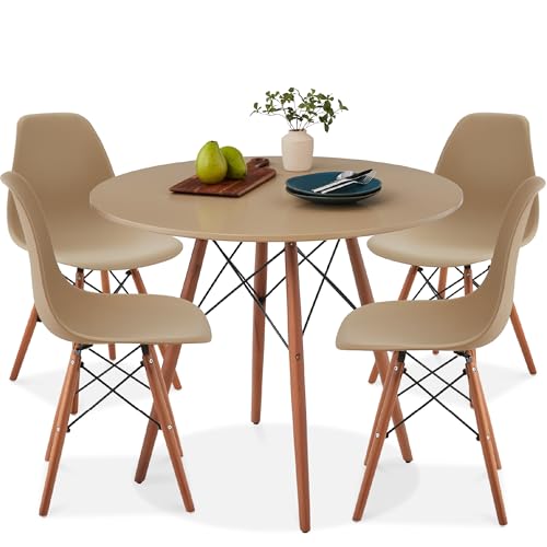 Beige/Walnut