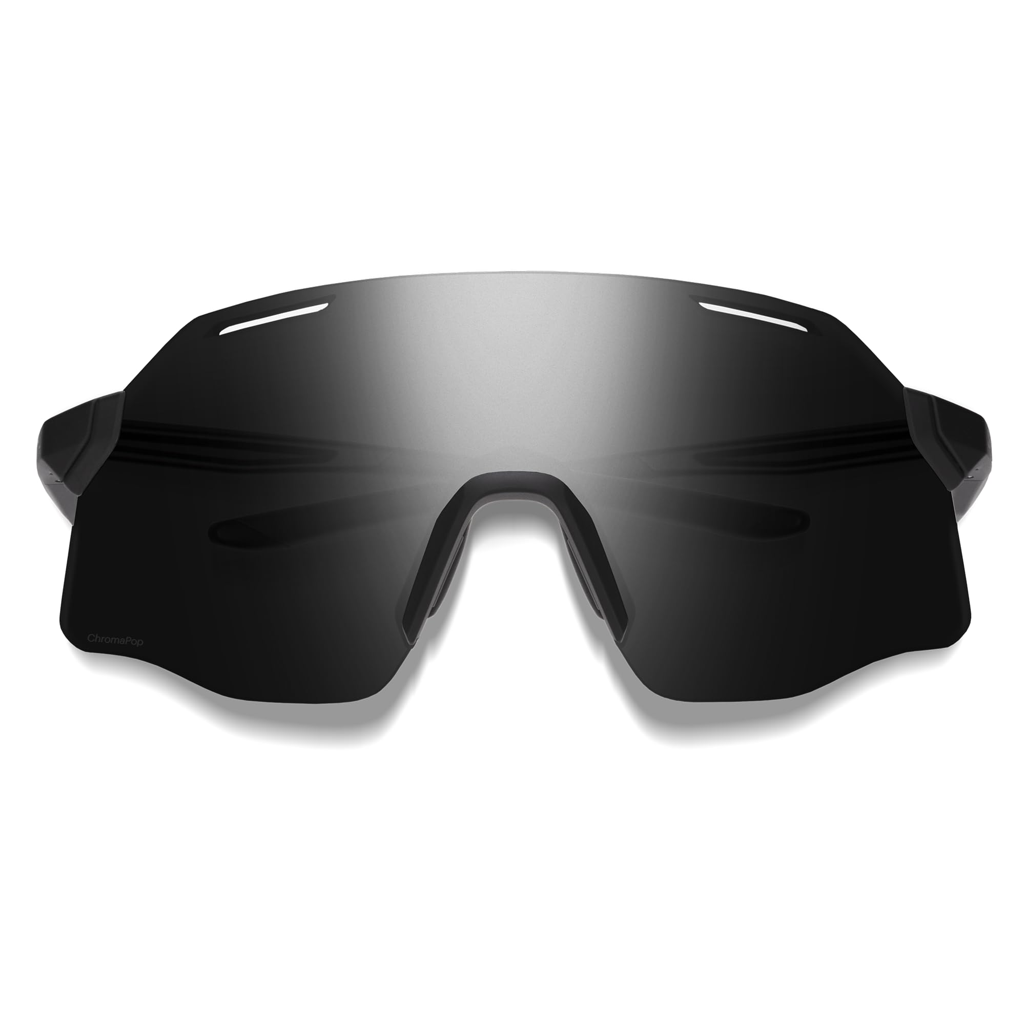 SMITH Optics Vert PivLock Sunglasses – Performance Sports Shades for Running, Cycling & MTB – Unisex Matte Black Frame with Black ChromaPop Mirror Lens – Perfect for Outdoor Adventures & Active Lifestyles