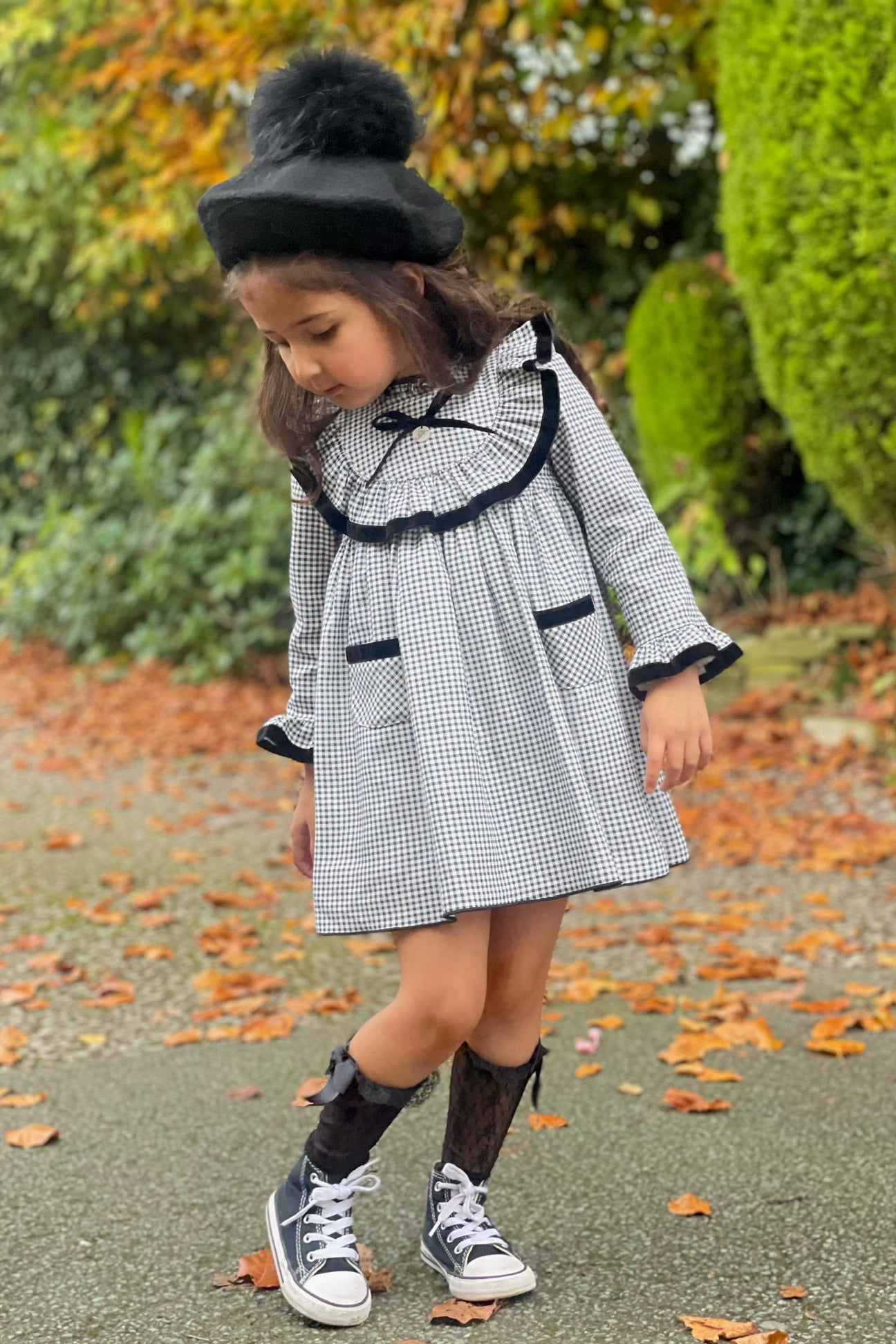 Nora Black Gingham Dress - Women's Vintage Style Checkered Sundress for Summer, Casual & Party Wear | Perfect for Picnics, Dates & Beach Outings