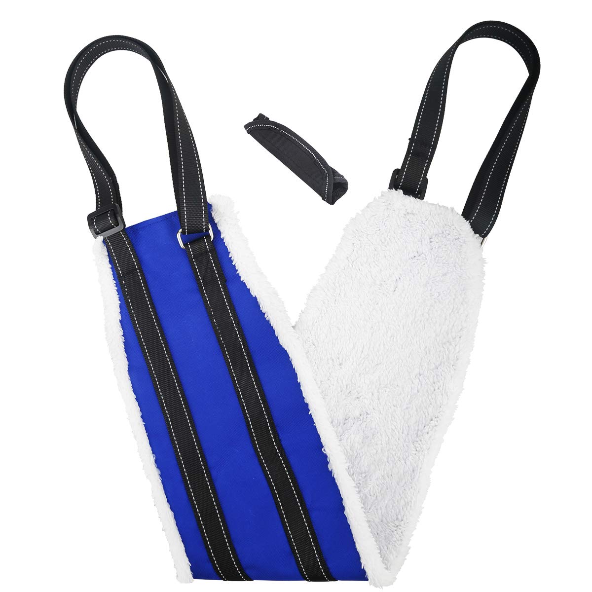 VOOPET Dog Sling Harness - Adjustable Pet Lift Aid for Small, Medium & Large Dogs with Hip & Hind Leg Support - Portable Rehabilitation Assist for Mobility Issues - Perfect for Post-Surgery Recovery, Arthritis & Senior Dog Care